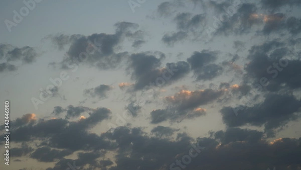 Obraz Sunset clouds images Nature sky background