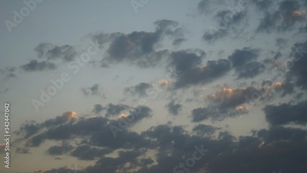 Obraz Sunset clouds images Nature sky background