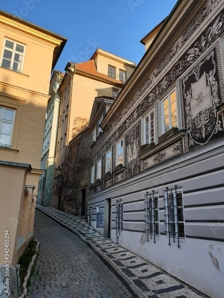 Obraz street in prague