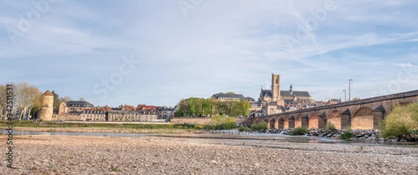 Obraz panorama de Nevers