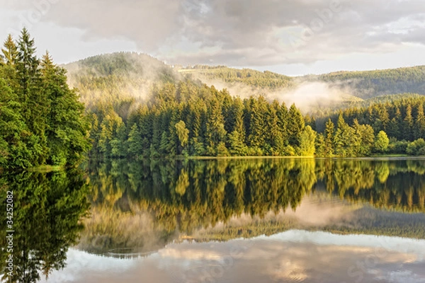 Obraz Sunset in Sösestausee