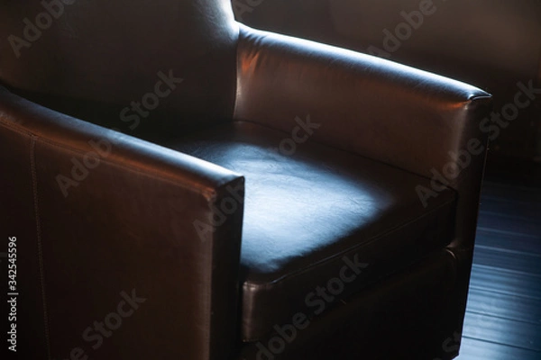 Obraz Modern dramatic interior design aesthetic.