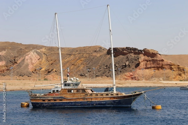 Obraz boats in the harbor