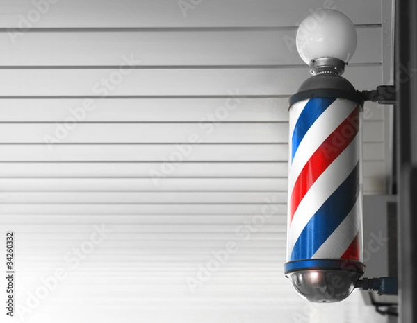 Obraz Barber shop pole
