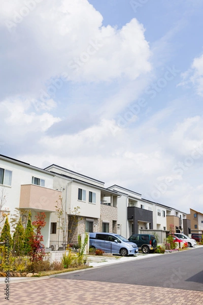 Fototapeta 新興住宅　一戸建