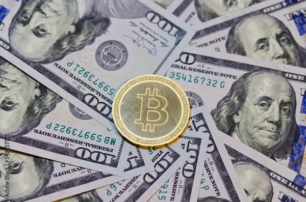 Fototapeta dollar bills background