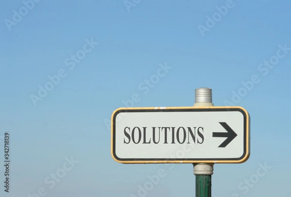 Fototapeta panneau solutions