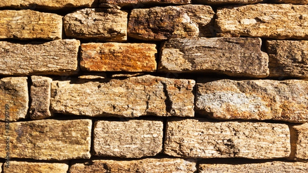 Obraz mur en pierres