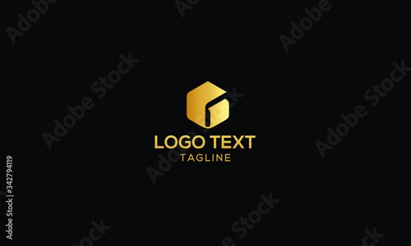 Obraz G logo design template vector Sign Symbol Monogram