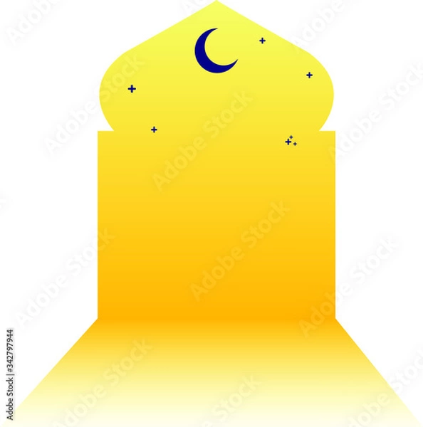 Obraz moon light shadow special ramadan