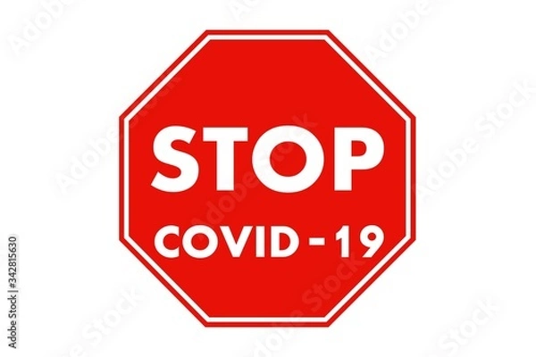 Obraz Stop Covid-19