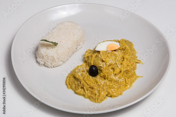 Obraz Aji de gallina.