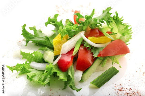 Fototapeta mix salad