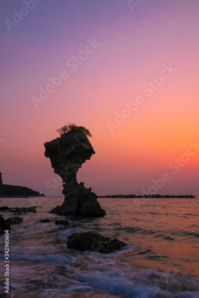 Fototapeta 日本　長崎県　りんご岩