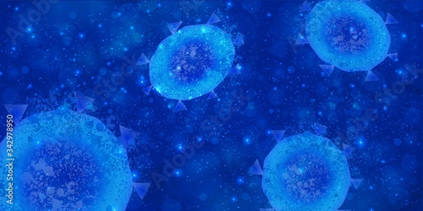 Fototapeta コロナ　ウイルス　世界　背景
