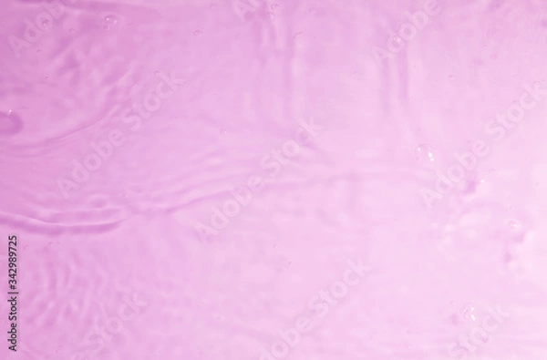 Fototapeta texture of splashing clean water on pastel background