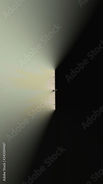 Obraz Ornate colourful 3D background