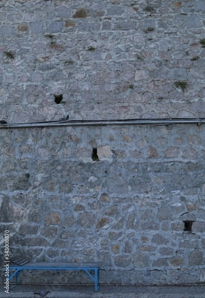 Fototapeta Old stone wall