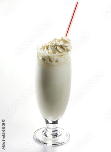 Obraz vanilla milkshake