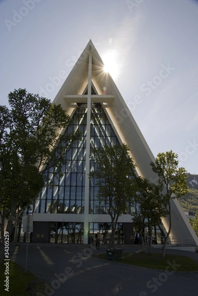 Obraz Tromso Eismeerkathedrale