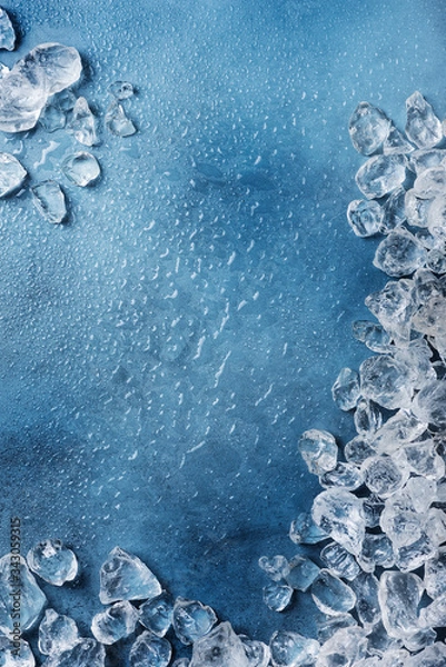 Obraz Different crystals of ice