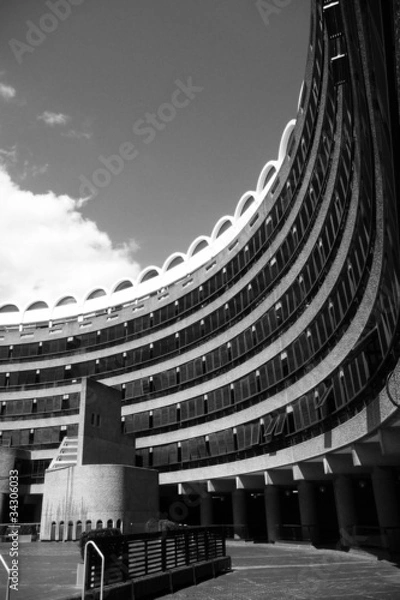 Fototapeta Curved Building In The Barbican