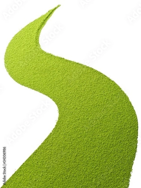 Obraz Powdered green tea