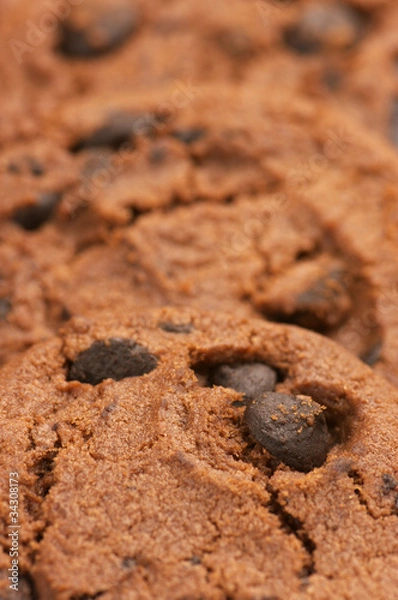 Fototapeta Cookies close-up