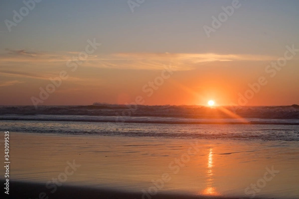 Obraz sunset over the sea