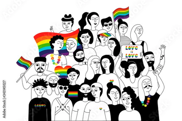 Obraz Pride parade