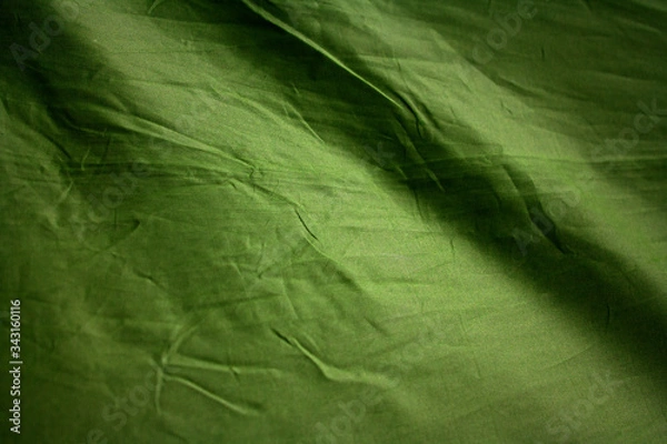 Obraz green fabric background