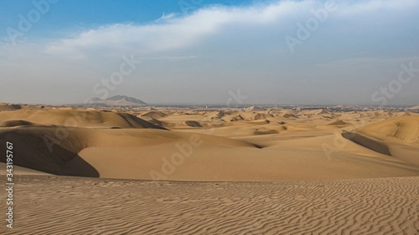 Obraz dunas de huacachina - ica peru