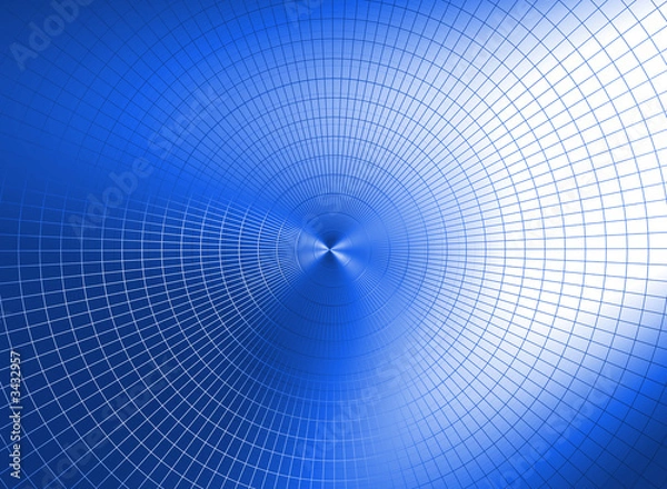 Obraz metallic network