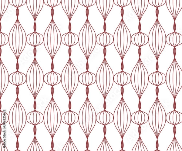 Obraz linear vector pattern, twisted lines