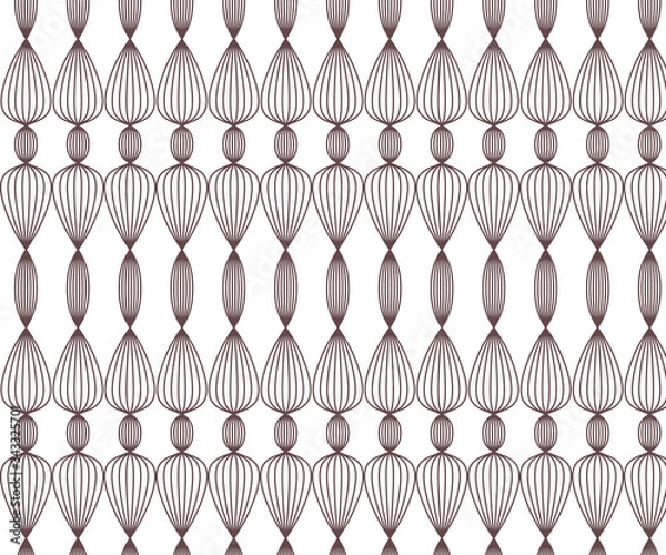 Obraz linear vector pattern, twisted lines