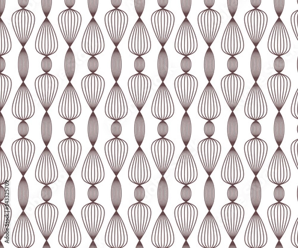 Obraz linear vector pattern, twisted lines