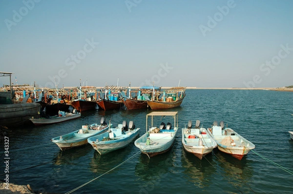 Obraz fishing boats
