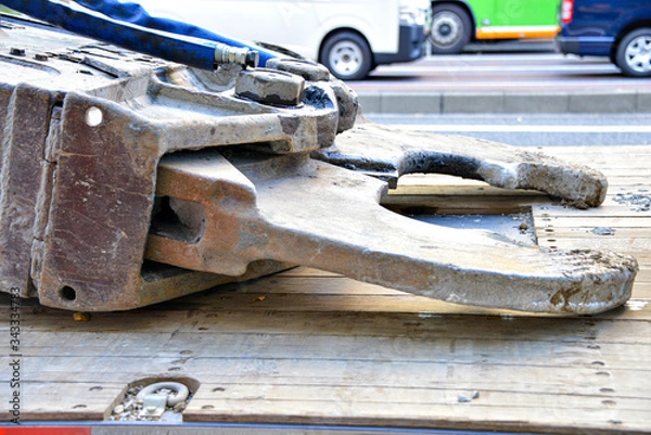 Obraz 油圧ショベル