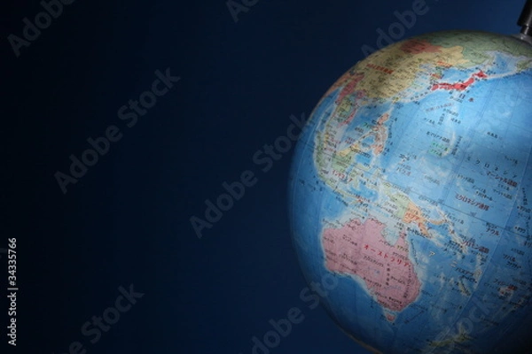 Fototapeta 地球儀