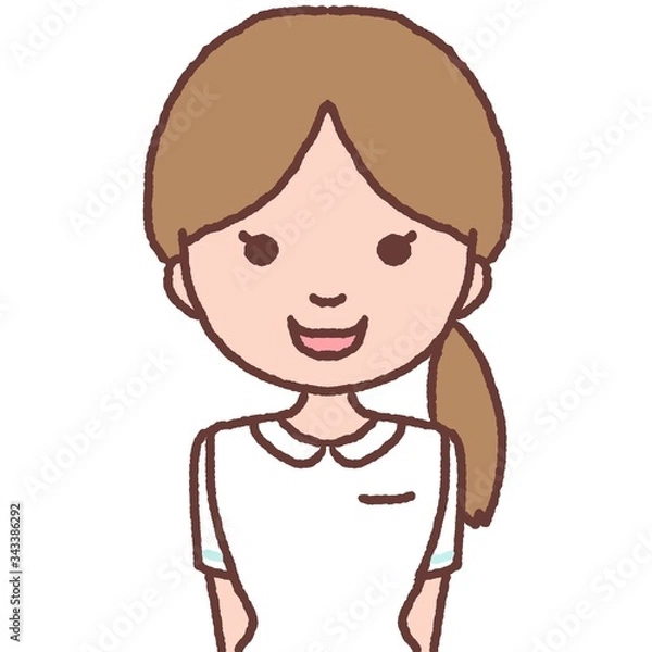 Obraz 看護士さん｜職業のかわいらしいイラスト