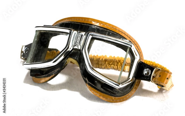Obraz vintage racing googles