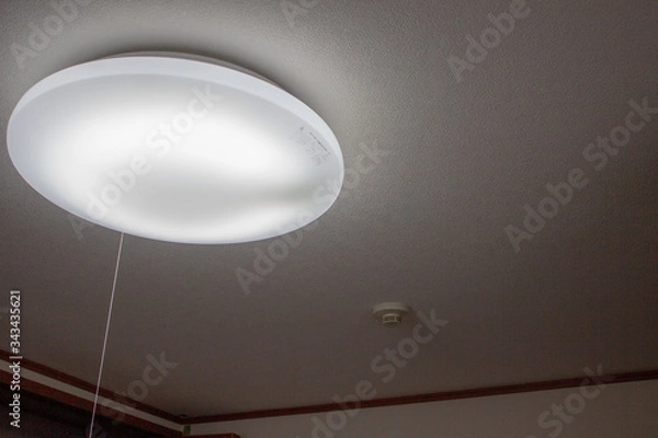 Obraz 室内の蛍光灯