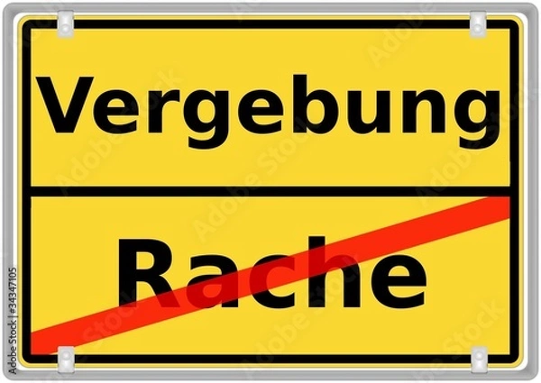 Obraz Vergebung vs. Rache