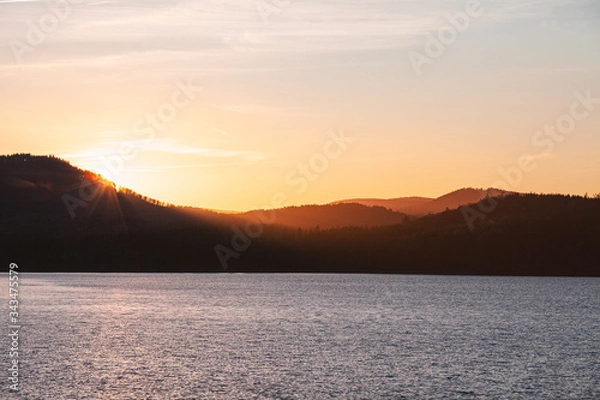 Fototapeta Harz sunset