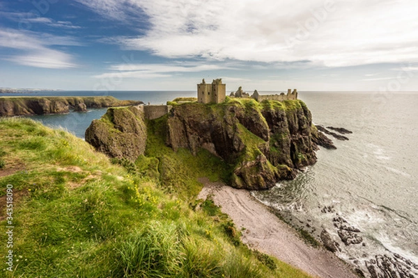 Obraz Dunnottar Castle in Stonehaven, Scotland