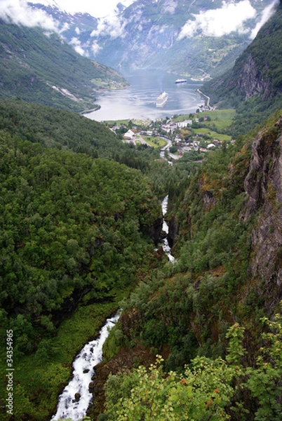 Obraz Geiranger