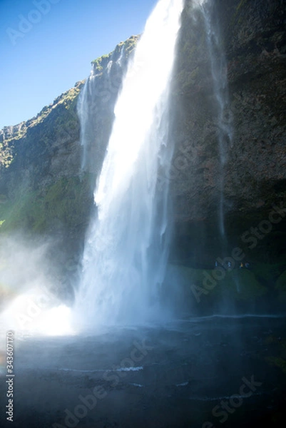 Fototapeta Waterfall in Iceland