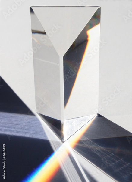 Fototapeta pryzmat i widmo