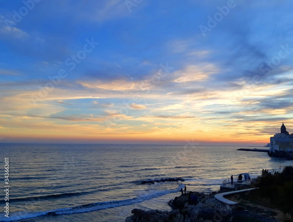 Obraz sunset over the sea