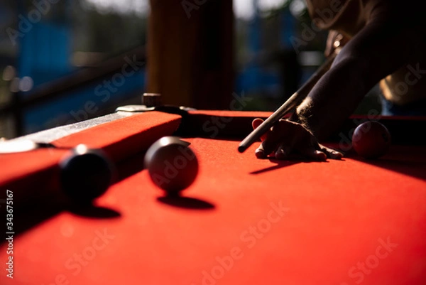 Fototapeta bilhar